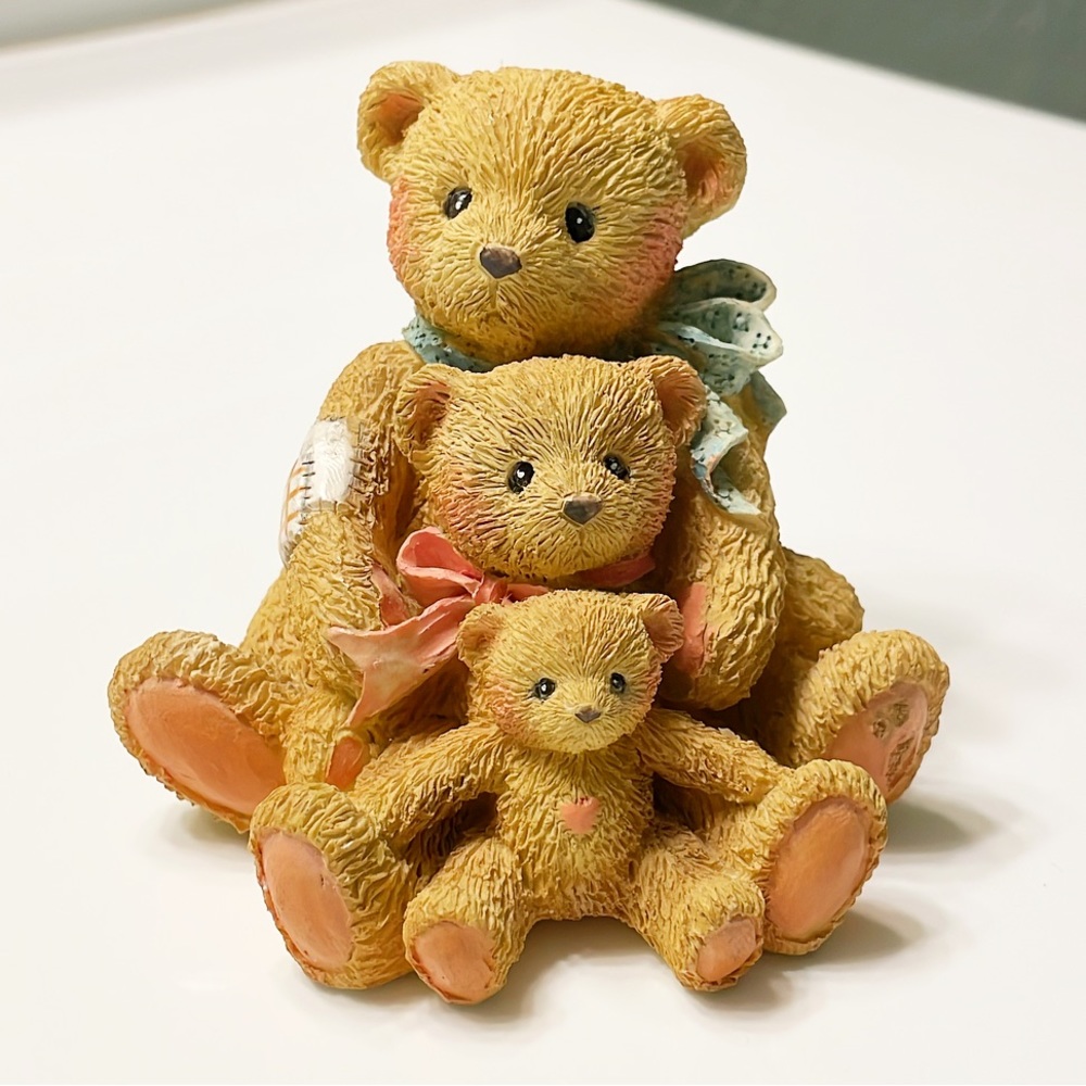 Vintage 1991 Cherished Teddies Friends come in all sizes figurine - Picture 2 of 6